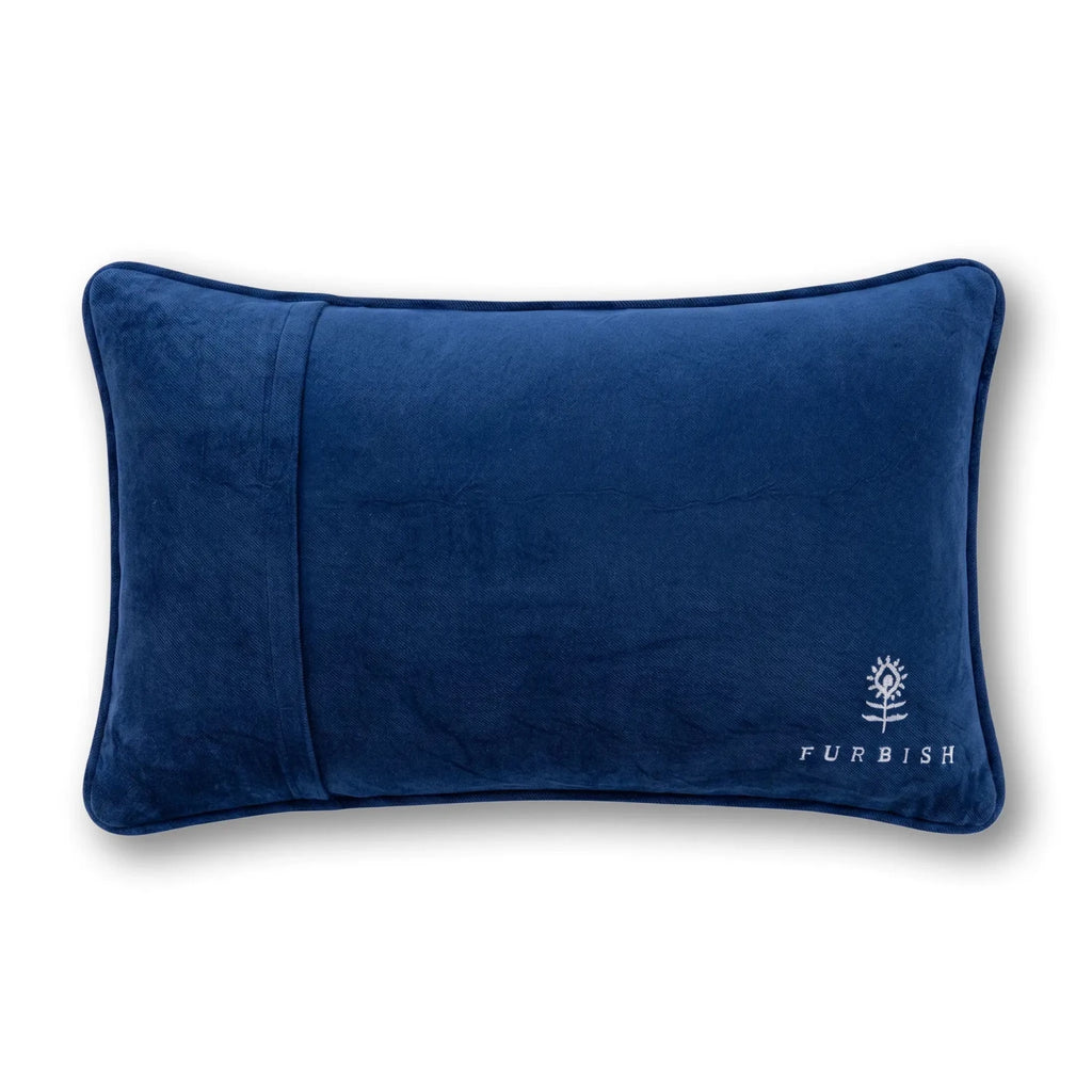 Nice Things Needlepoint Pillow - Poppy & Vine