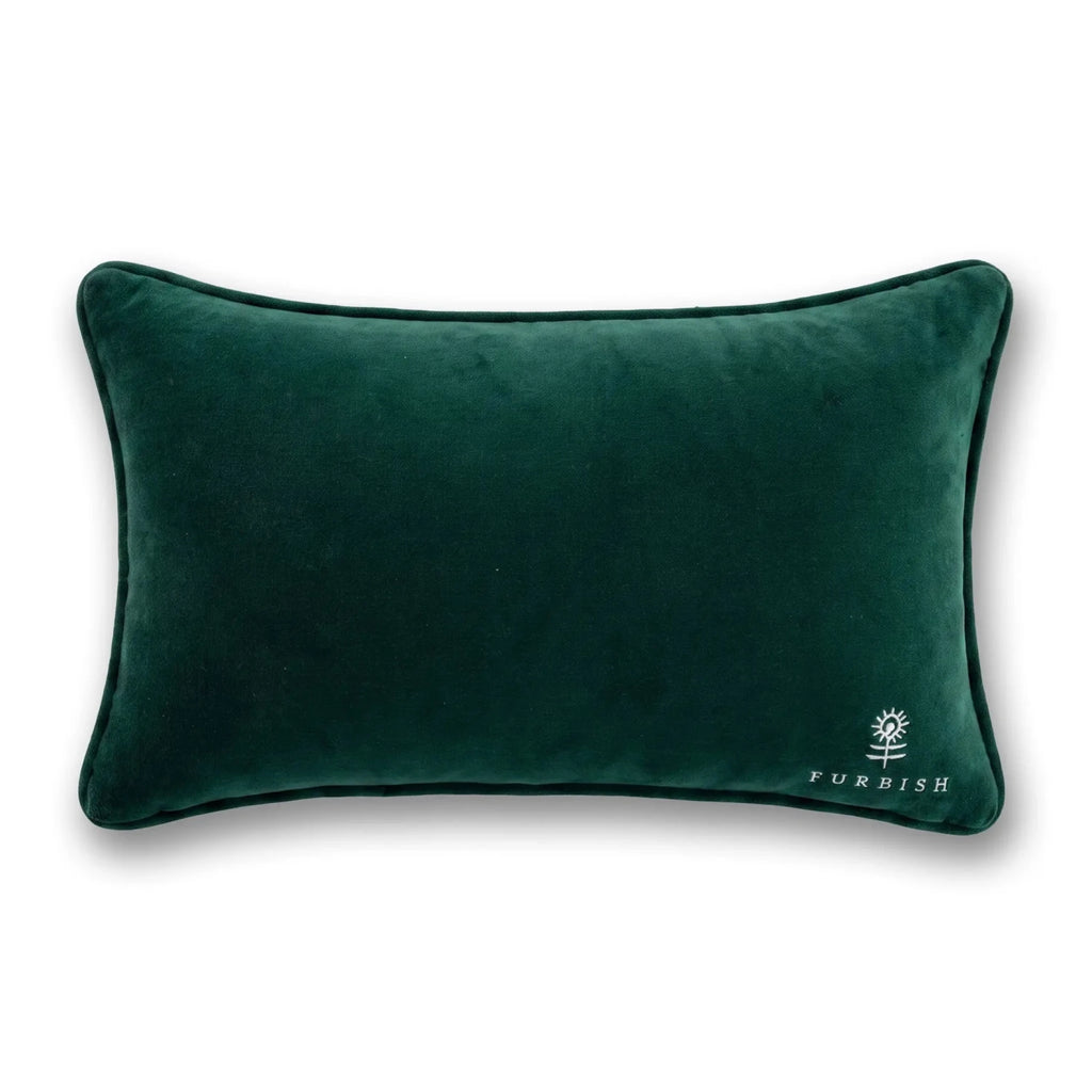 Not My Reindeer Needlepoint Pillow - Poppy & Vine