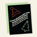 Nothing Nice for Asshats | Funny Holiday & Christmas Greeting Card - Poppy & Vine
