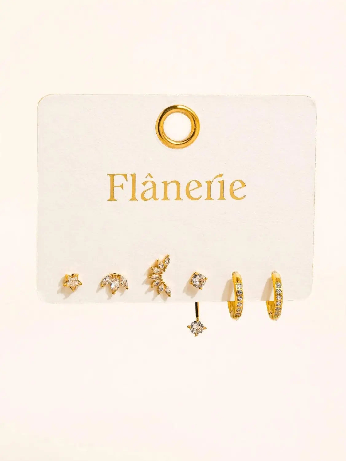Novaé Cz Mix Earring Set - Poppy & Vine