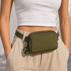 Olive Belt Bag | Fanny Pack Cross Body Bag - Poppy & Vine