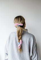 OVERSIZED BOW SLICK BACK PONYTAILS (PACK OF 3) - Poppy & Vine