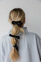 OVERSIZED BOW SLICK BACK PONYTAILS (PACK OF 3) - Poppy & Vine
