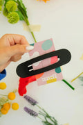 Oversized Flat Claw Clip - Poppy & Vine
