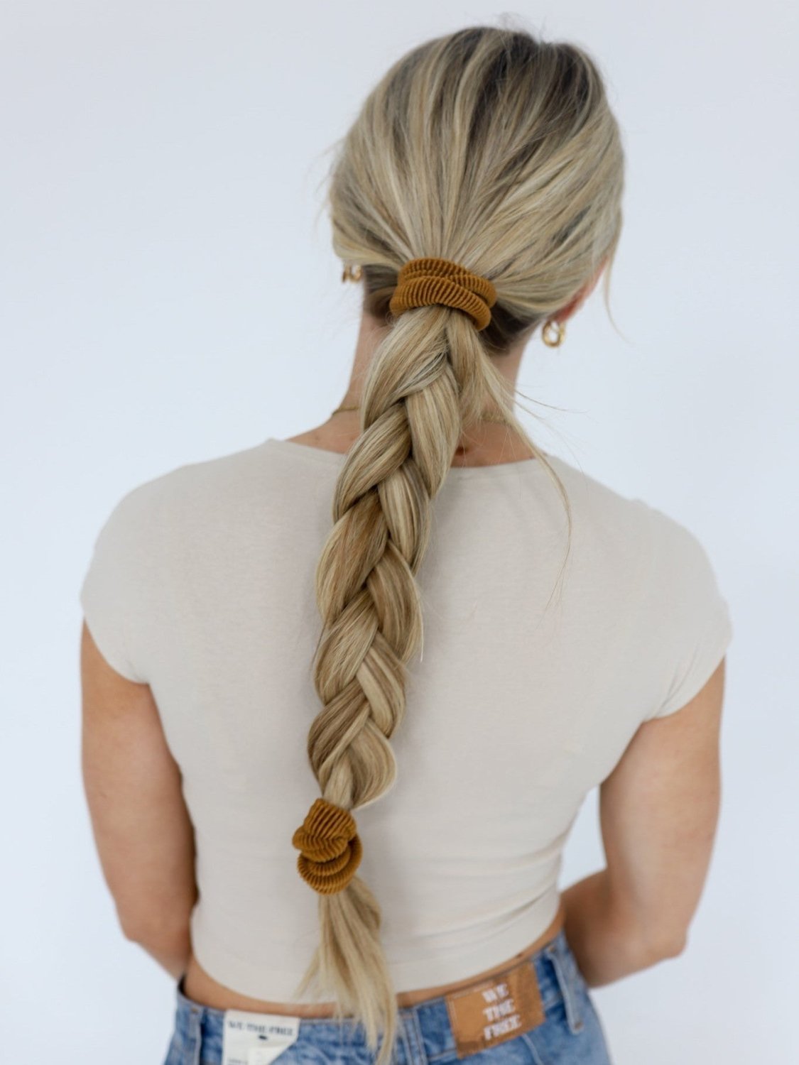 OVERSIZED SLICK-BACK PONYTAILS (PACK OF 3) - Poppy & Vine