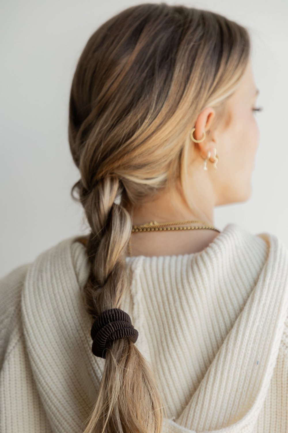 OVERSIZED SLICK-BACK PONYTAILS (PACK OF 3) - Poppy & Vine