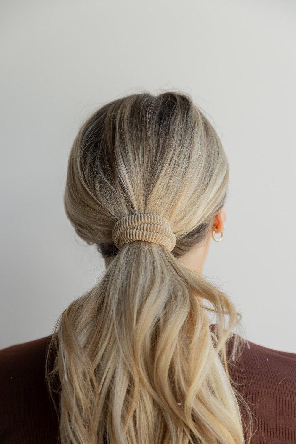 OVERSIZED SLICK-BACK PONYTAILS (PACK OF 3) - Poppy & Vine