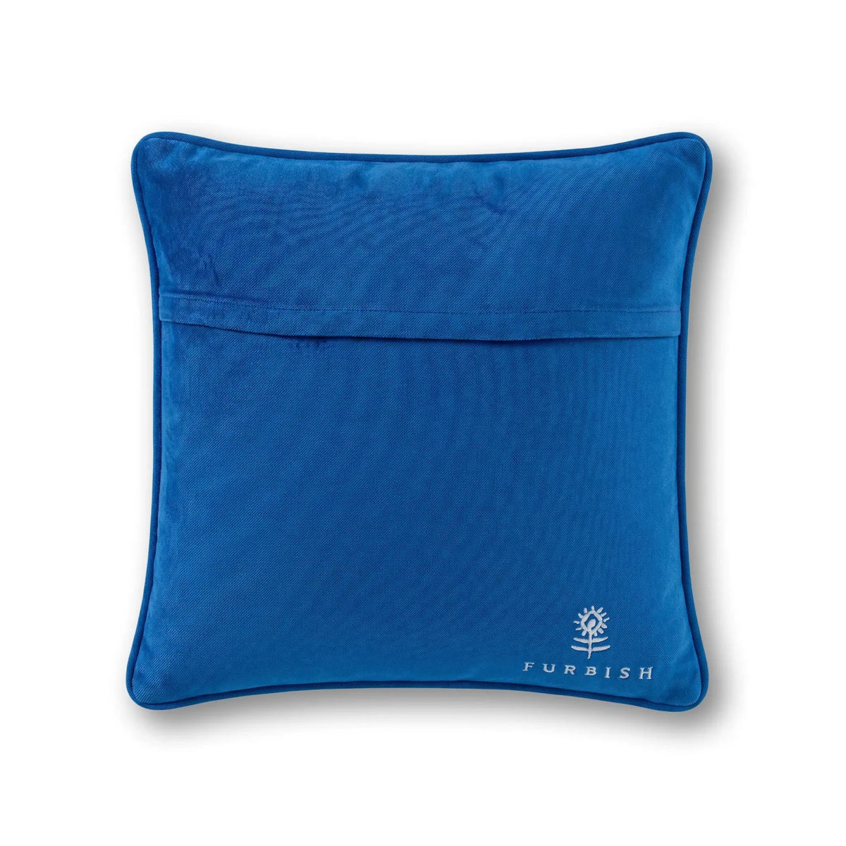 Overthink Needlepoint Pillow - Poppy & Vine