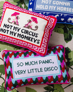 Panic at the Disco Needlepoint Pillow - Poppy & Vine