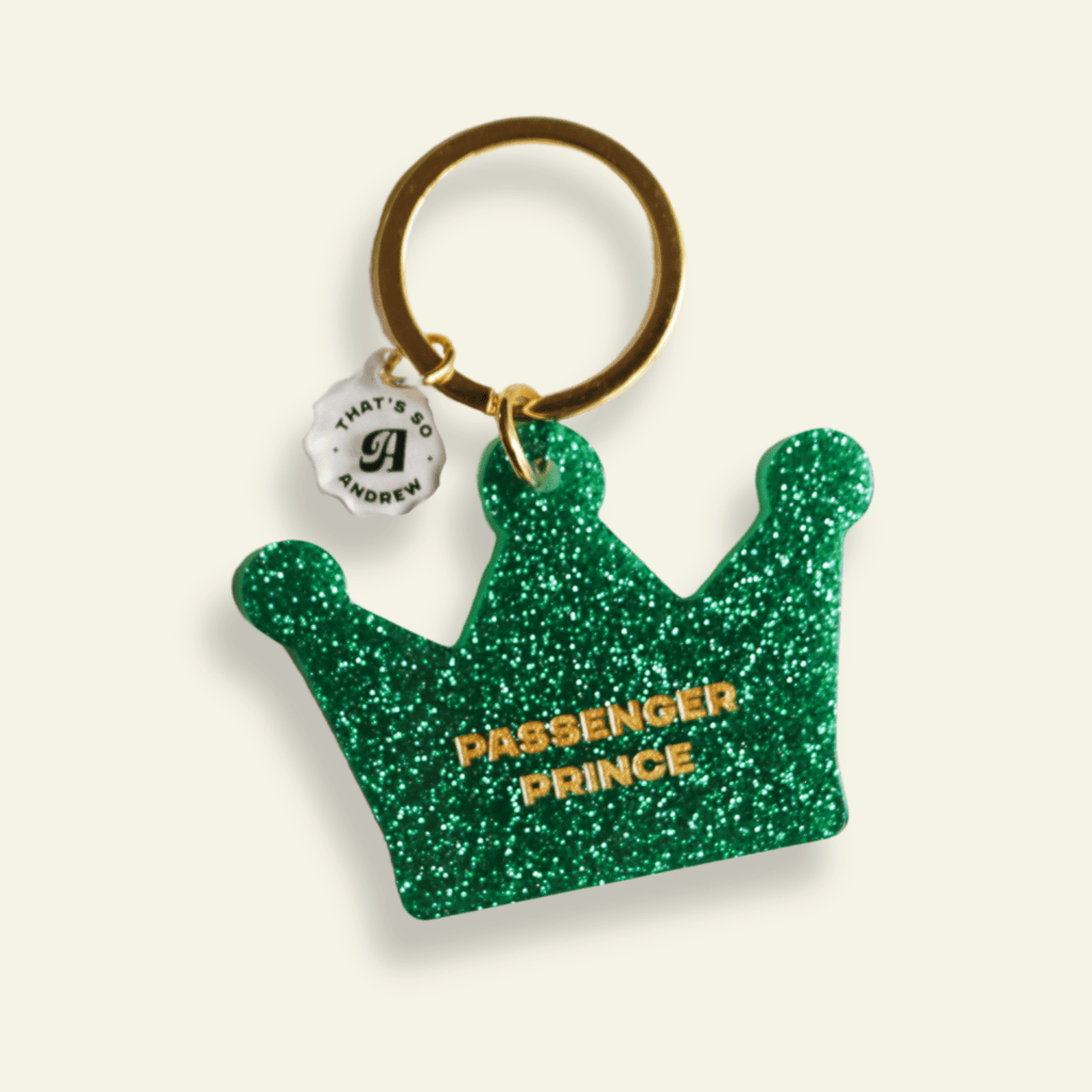 Passenger Prince - Funny Motel Keychain - Poppy & Vine