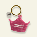 Passenger Princess - Funny Motel Keychain - Poppy & Vine