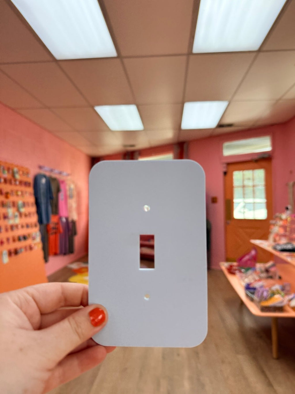 Pastel Matte Blue Outlet Covers - Poppy & Vine