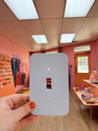 Pastel Matte Blue Outlet Covers - Poppy & Vine