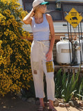 Patchwork Picnic Washed Utility Pants| VIP Pre-Order - Poppy & Vine