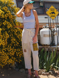 Patchwork Picnic Washed Utility Pants| VIP Pre-Order