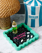 Perhaps to Drugs Lacquer Tray - Poppy & Vine