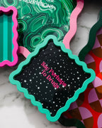 Perhaps to Drugs Lacquer Tray - Poppy & Vine