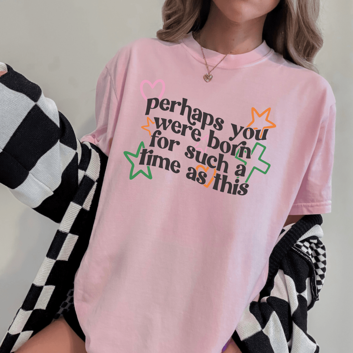 Perhaps You Were Born for Such a Time as This Tee - Poppy & Vine