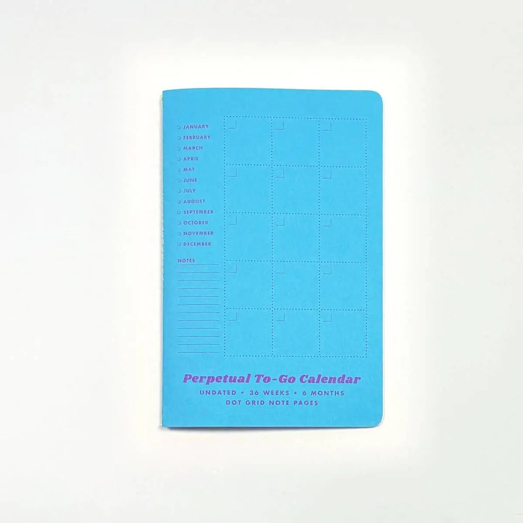 Perpetual To-Go Calendar - Undated - Poppy & Vine