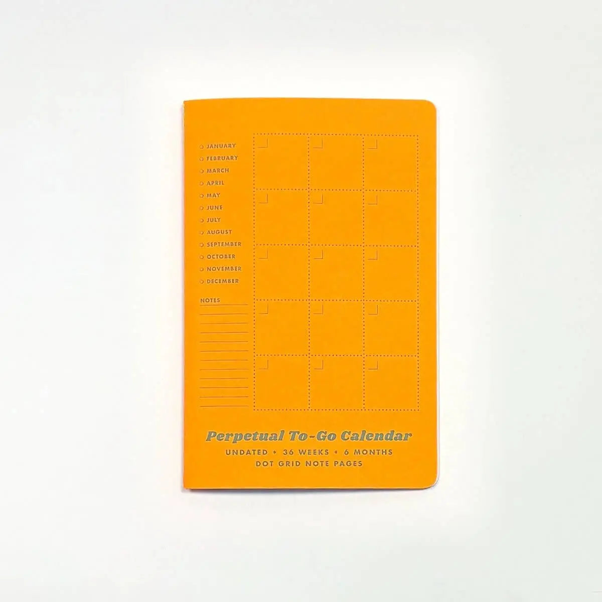 Perpetual To-Go Calendar - Undated - Poppy & Vine