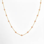 Petite Colored Clover Necklace - Poppy & Vine