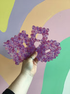 Pink and Purple Terrazzo Outlet Covers - Poppy & Vine