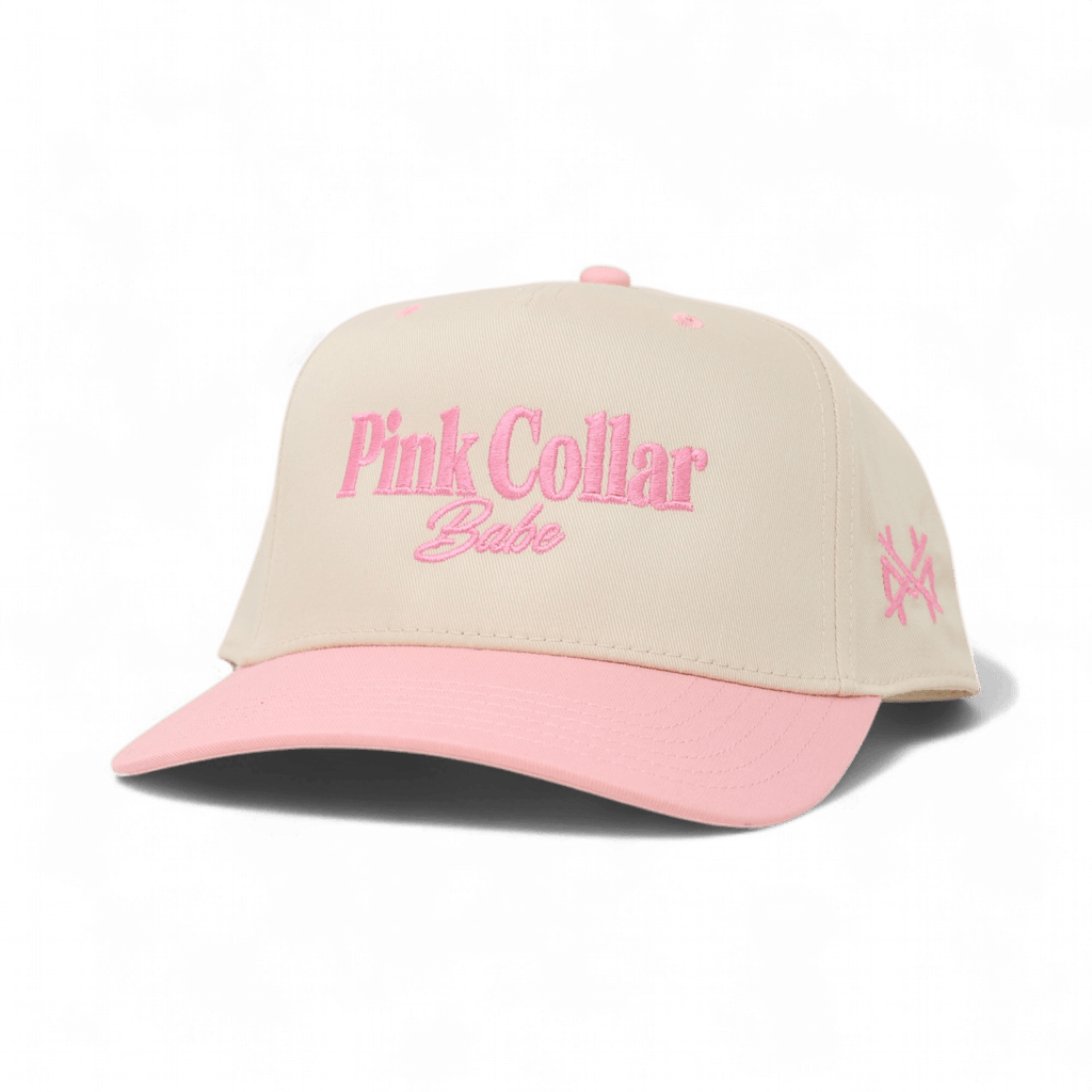 Pink Collar Babe Snapback Hat - Poppy & Vine