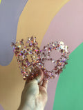 Pink Star Confetti Outlet Covers - Poppy & Vine