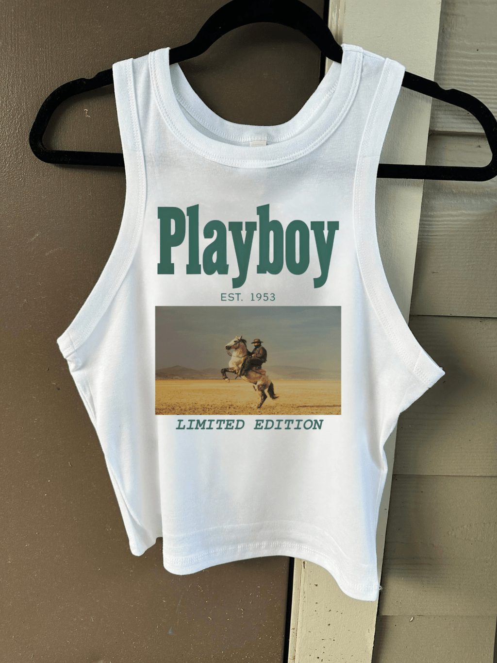 PlayCowBoy Cropped Tank - Poppy & Vine