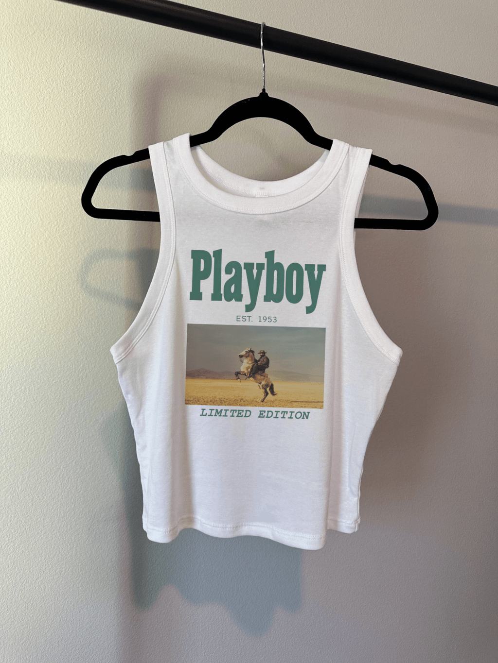 PlayCowBoy Cropped Tank - Poppy & Vine