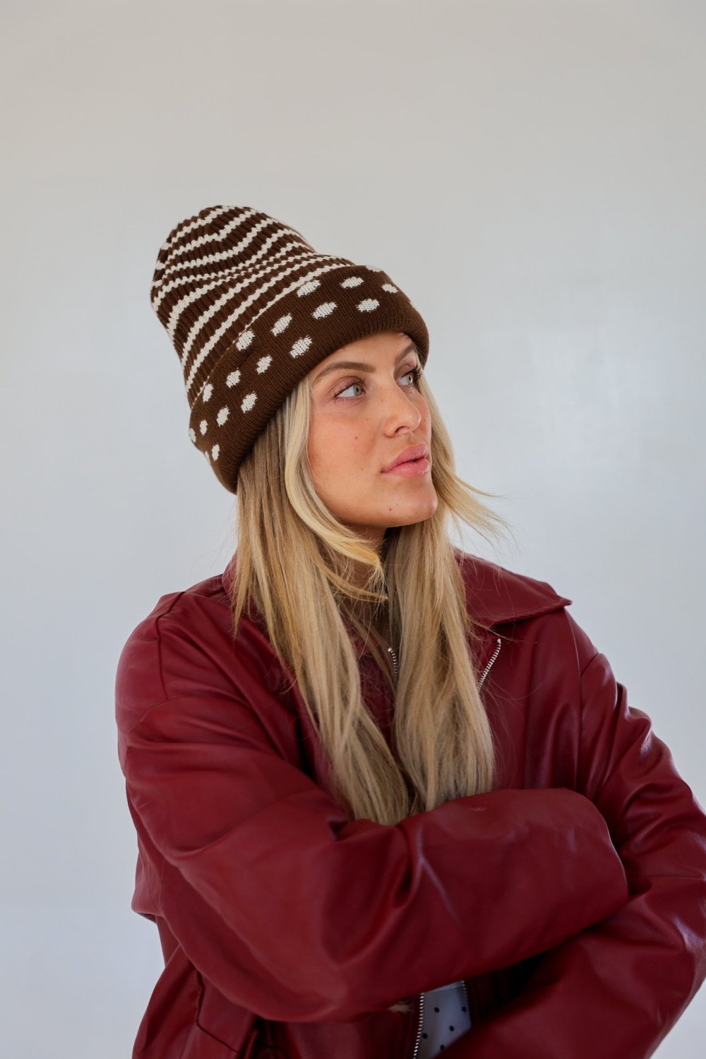 POLKA DOT BEANIE - Poppy & Vine