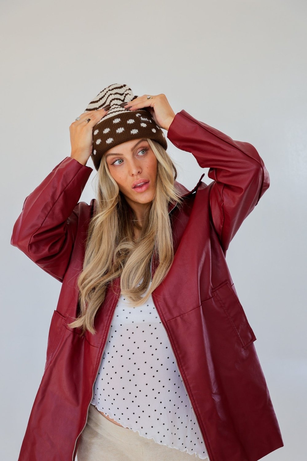 POLKA DOT BEANIE - Poppy & Vine