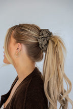 POLKA DOT OVERSIZED SCRUNCHIE - Poppy & Vine