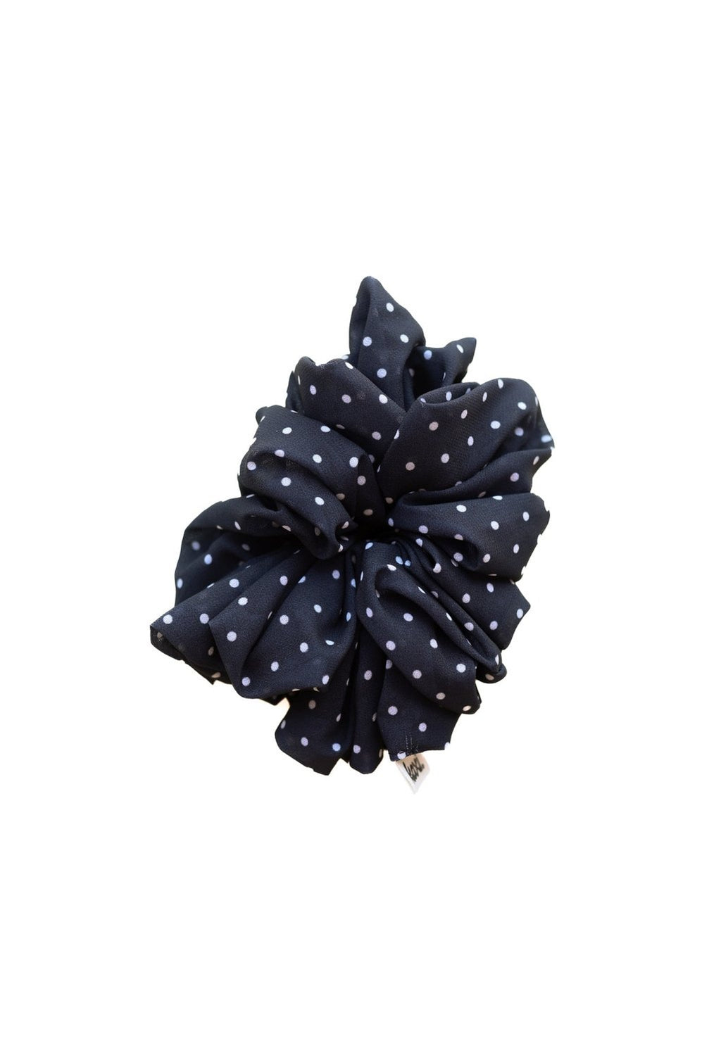 POLKA DOT OVERSIZED SCRUNCHIE - Poppy & Vine
