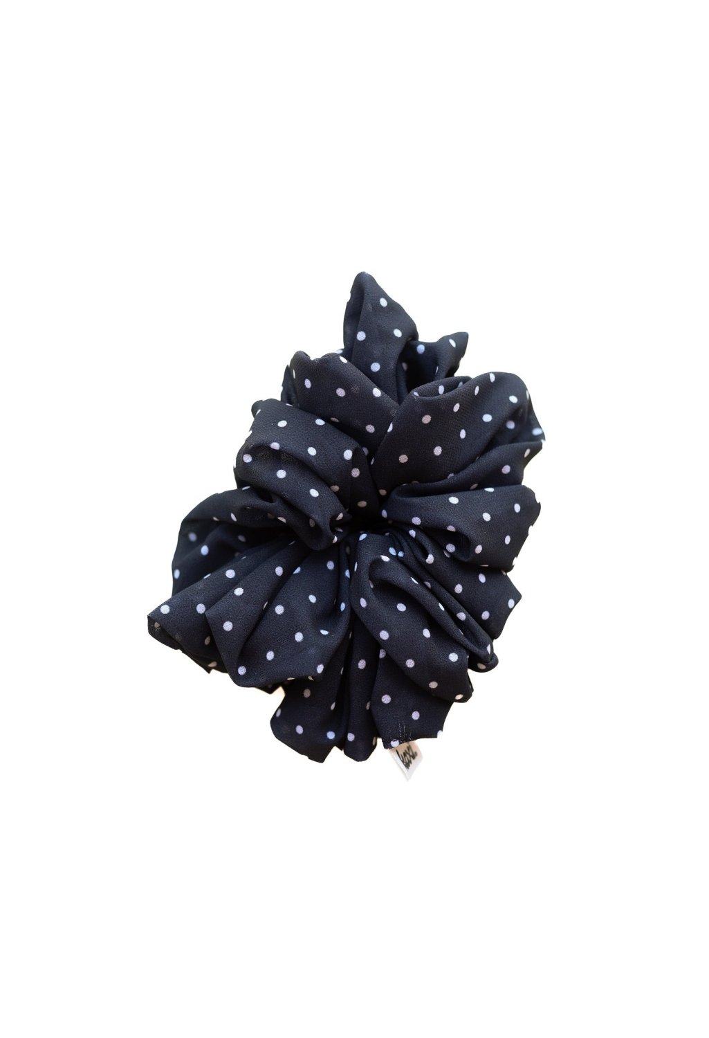 POLKA DOT OVERSIZED SCRUNCHIE - Poppy & Vine