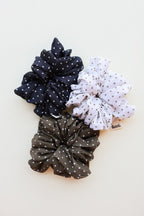 POLKA DOT OVERSIZED SCRUNCHIE - Poppy & Vine