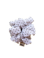 POLKA DOT OVERSIZED SCRUNCHIE - Poppy & Vine