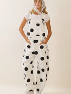 Dot Your Type Polka Dot Denim Overalls| VIP Pre-Order