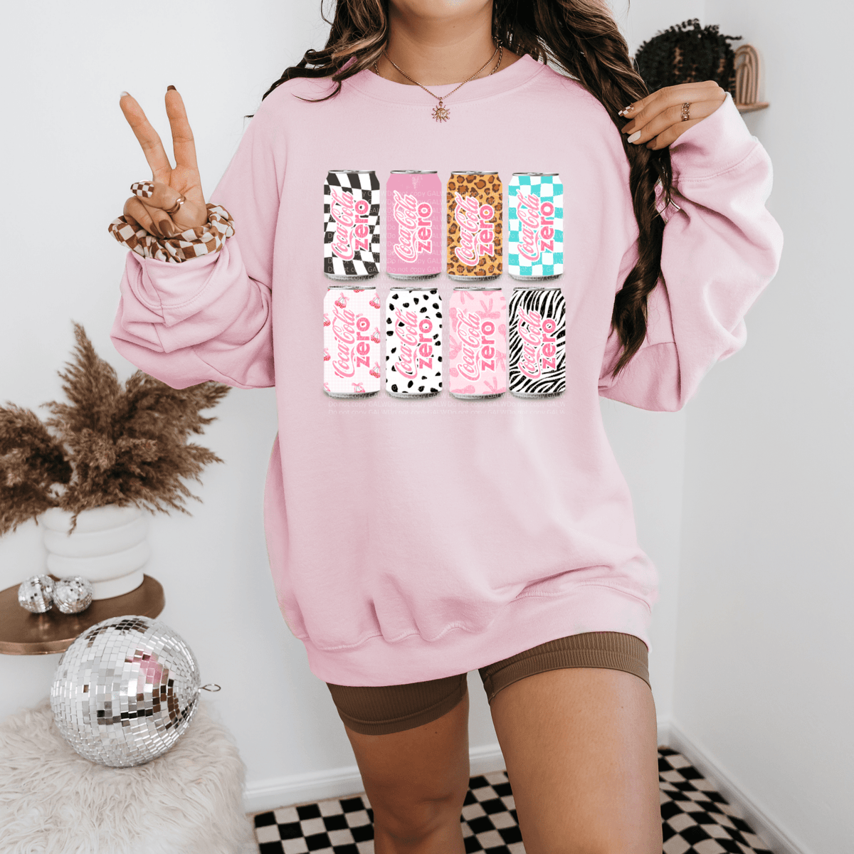 Preppy C ZERO collage tee or sweatshirt - Poppy & Vine
