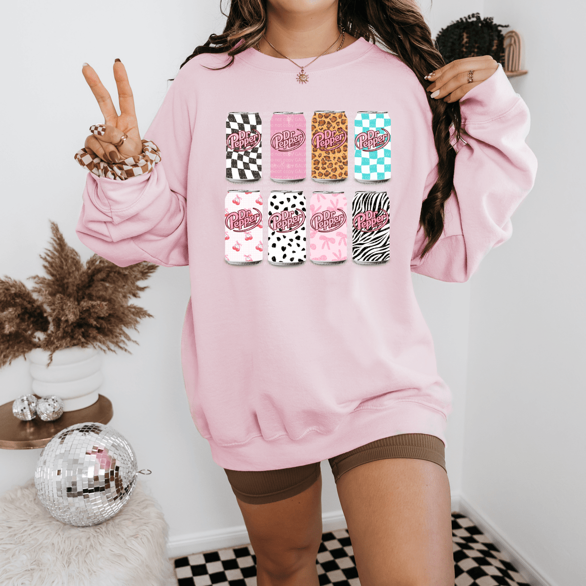 Preppy DP collage tee or sweatshirt - Poppy & Vine