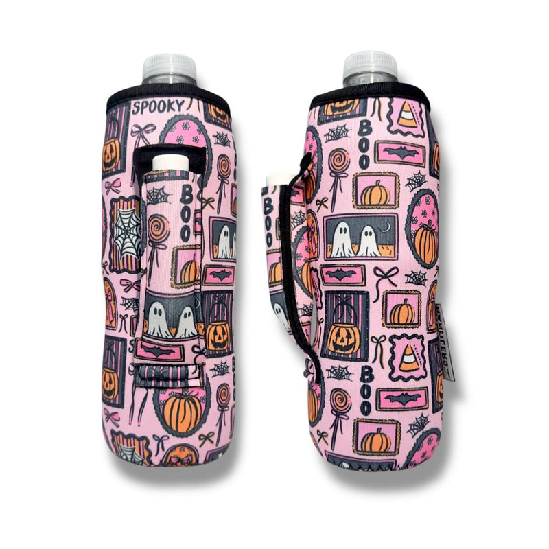 Preppy Halloween 16-24oz Soda & Water Bottle / Tallboy Can Handler™ - Poppy & Vine