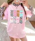 Preppy RedB collage tee or sweatshirt - Poppy & Vine