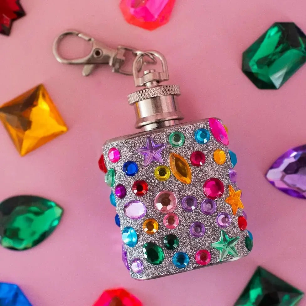 Pretty Pretty Princess Mini Flask Keychain - Poppy & Vine