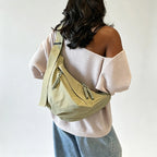 Soft Nylon Crescent Bum Bag