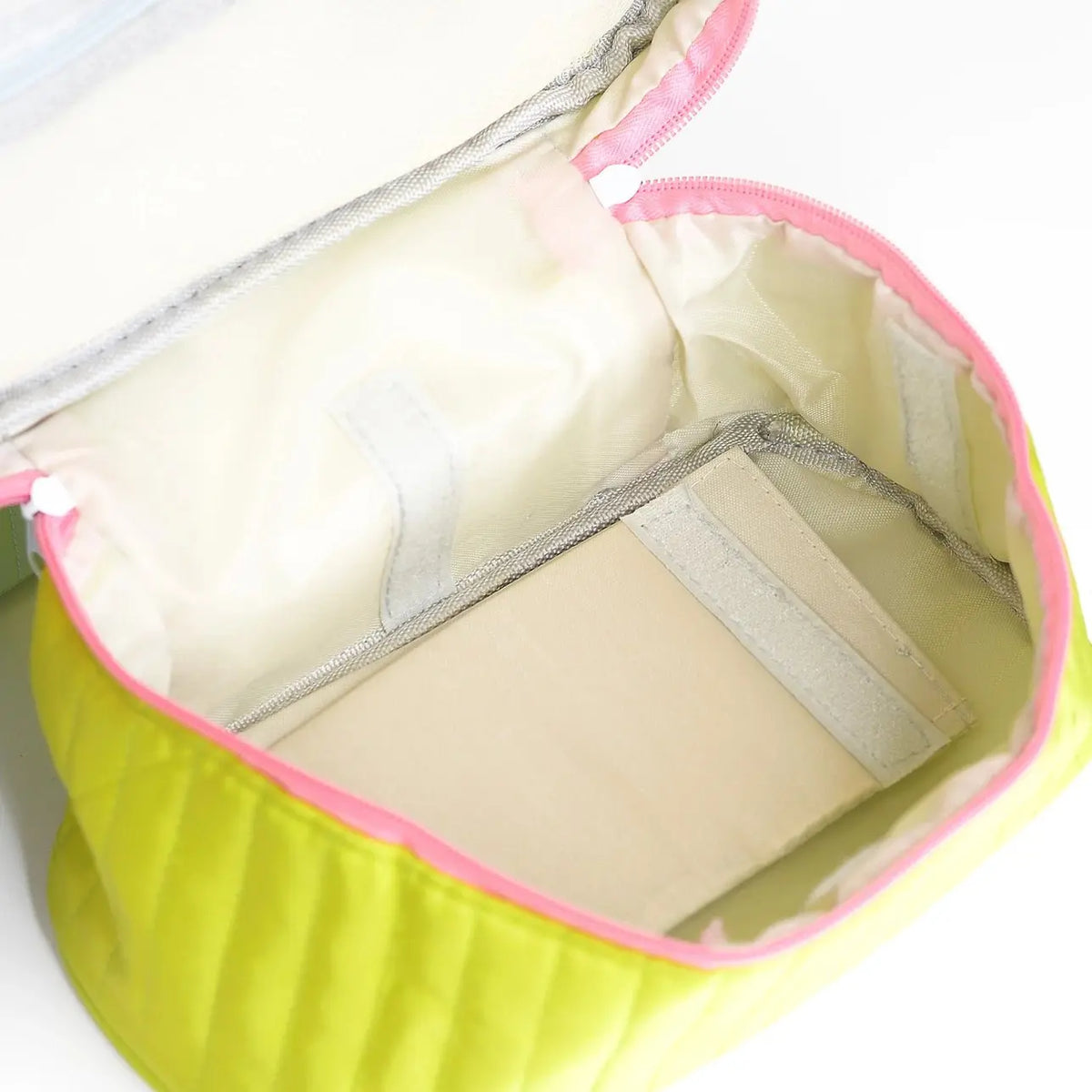 Puffy Quilted Cosmetic Bag with Handle, Puff Makeup Bag - Poppy & Vine