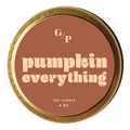 Pumpkin Everything 4 oz. Just Because Candle Tin - Poppy & Vine