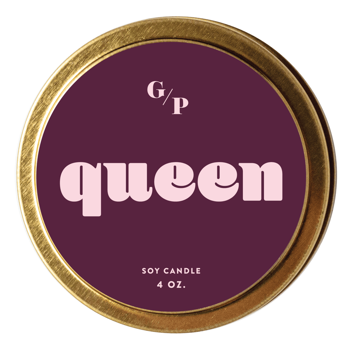 Queen 4 oz. Just Because Candle Tin - Poppy & Vine