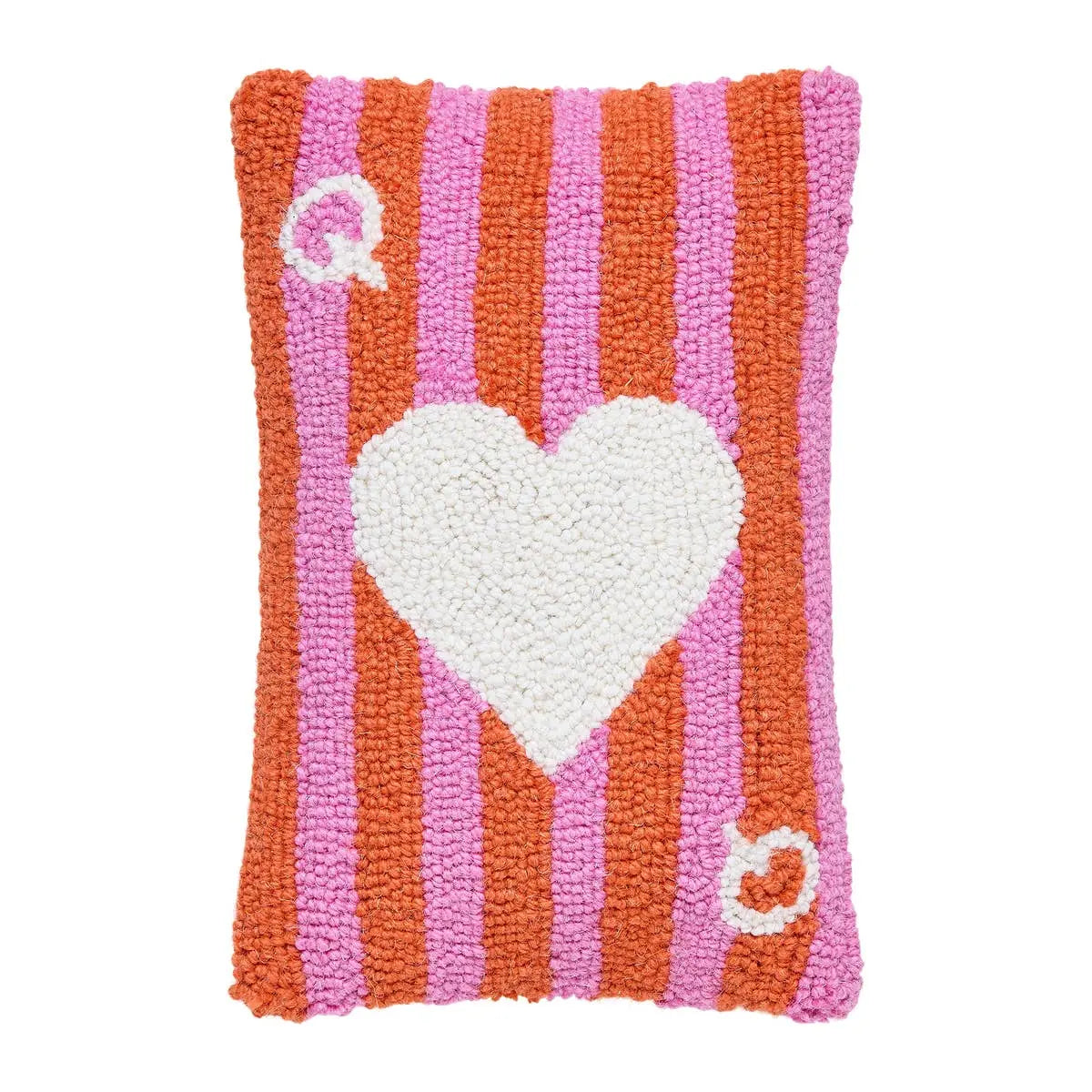 Queen of Hearts Hook Pillow - Poppy & Vine