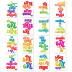 Queer Affirmation Cards, Deck of 16 - Poppy & Vine