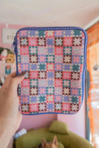 Quilt Kindle & E-reader Zipper Sleeve - Poppy & Vine